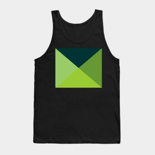 Natural Geometrical Pattern Tank Top